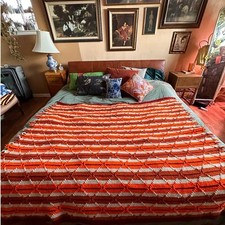 Vintage crochet blanket for sale  Denver