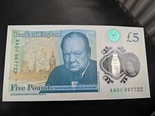 Aa01 five pound for sale  SHEFFIELD