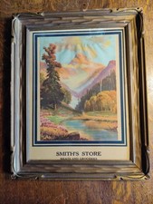 mountains framed print for sale  Des Moines