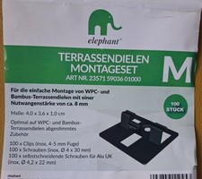 Elephant terrassendielen monta gebraucht kaufen  Altentreptow-Umland ll