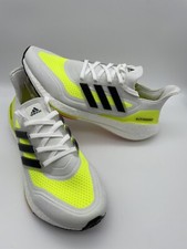 Sapatos Adidas Feminino Ultraboost 21 Amarelo Solar EUA Tamanho 9.5 AF0401 Loja Exibição comprar usado  Enviando para Brazil