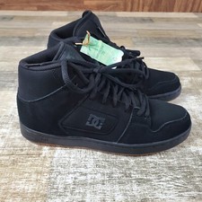 Tênis de Skate DC Manteca 4 HI Masculino 9.5/Feminino 11 Preto Couro Goma comprar usado  Enviando para Brazil