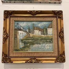 Vintage oil painting for sale  Waxahachie