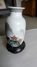 Chinese vase wooden for sale  LONDON