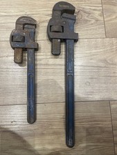 Stilsons pipe wrenches for sale  DAGENHAM