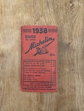 Guide michelin 1938 d'occasion  Reims