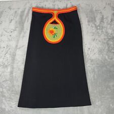 Fio saia coluna comprimento total preta era espacial Vinatge Pierre Cardin 1960’s comprar usado  Enviando para Brazil