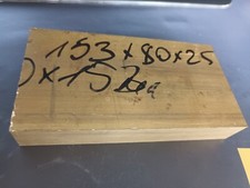 153x80x25 messing block gebraucht kaufen  Lüdenscheid
