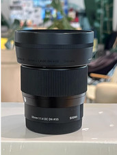Lente contemporânea Sigma 56mm f1.4 DC DN para Sony E, usado comprar usado  Enviando para Brazil