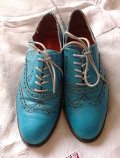 Office leather brogues for sale  BIRMINGHAM