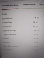 Schlafcouch ttomane bettkasten gebraucht kaufen  Hamburg
