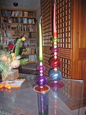 Bunte glas kerzenständer gebraucht kaufen  Schwäbisch Hall