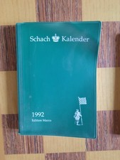 Schach kalender 1992 gebraucht kaufen  Münster