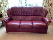 3 seater leather settee for sale 3 seater leather settee for sale WAKEFIELD