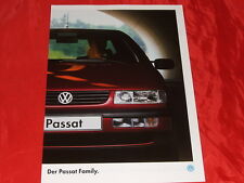 VW Passat B4 Typ 3A Limousine Variant "Family" Sondermodell Prospekt von 1995 comprar usado  Enviando para Brazil