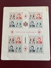 Selos de Mônaco 1949 Sobreimpressão Novo Valor Adicionado 1951 MNH CRUZ VERMELHA, usado comprar usado  Enviando para Brazil