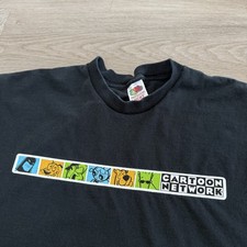 Camiseta Masculina Vintage Cartoon Network Logotipo Caixa Promocional Fabricada nos EUA Anos 2000 Tamanho GG comprar usado  Enviando para Brazil