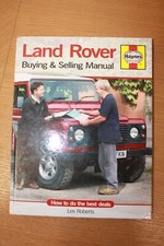 Haynes manual land for sale  REDCAR