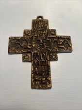 Croce ottone arnaldo usato  Pavia