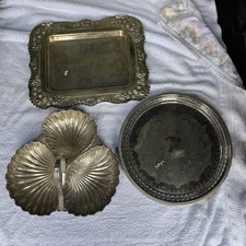Vintage epns trays for sale  BRAINTREE