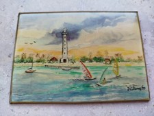 Objet vitrine plaque d'occasion  L'Isle-sur-la-Sorgue