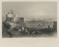 Antique print tyre for sale  LONDON