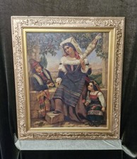 19th oil canvas for sale  PRENTON