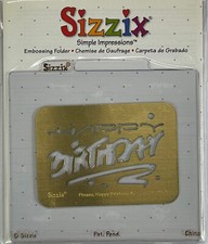 Sizzix simple impressions for sale  Modesto
