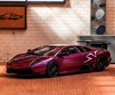 LAMBORGHINI Murcielago SV - RESIN  - purple - CarLounge 1:64 comprar usado  Enviando para Brazil