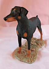 Doberman porcelain figure.hand for sale  CRAWLEY