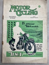 Motorcycling Magazine - 22 June 1950 - St David's Trial, Electrical Developments segunda mano  Embacar hacia Mexico