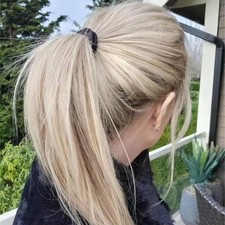 Perucas 100% cabelo humano renda completa frente raízes cinzas cinza cinza loiro destaques perucas comprar usado  Enviando para Brazil