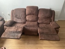 Brown faux leather for sale  Baltimore