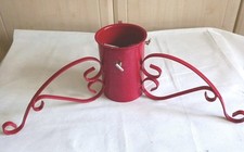 Red sturdy metal for sale  BURY