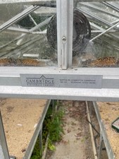 Aluminium glass greenhouse for sale  BRIDPORT