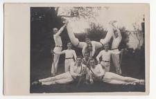 Sport Turner Junge Männer im Turnverein Sporty male friends RPPC~1920 Gay Int comprar usado  Enviando para Brazil