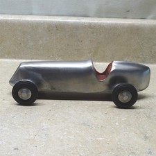 Carro de corrida vintage de alumínio fundido cauda de barco, veículo de brinquedo, roda aberta Indy, 8,5" comprar usado  Enviando para Brazil