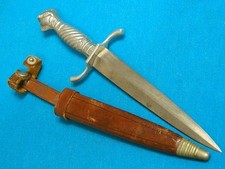 FACA VINTAGE ALEMANHA FLORESTA NEGRA BOLA GARRA LUTA STILETTO SOBREVIVÊNCIA BOWIE EC comprar usado  Enviando para Brazil