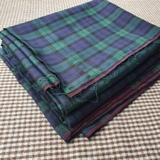 Tartan woven fabric for sale  PERTH