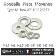 Rondelle Moyenne (M) Inox A2, M1.6 M2 M2.5 M3 M4 M5 M6 M8, Lot 5 à 100 pcs comprar usado  Enviando para Brazil