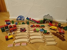 Holzeisenbahn konvolut holz gebraucht kaufen  Miesbach