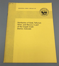 Geological survey 543 for sale  Homer Glen