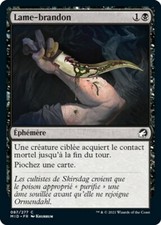 Lame brandon noir d'occasion  Bellegarde