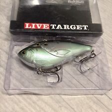 Isca Live Target Koppers Threadfin Shad Ball 100SK Lipless Crankbait Green Ghost, usado comprar usado  Enviando para Brazil