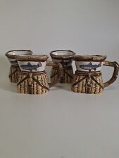 Conjunto de 4 xícaras de café cesta de pesca CBK , usado comprar usado  Enviando para Brazil