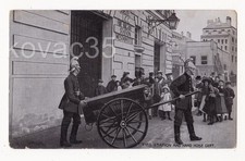 LONDRES LCC Fire brigade, westminster station, c.1905 - Bombeiros e carrinho de mangueira manual comprar usado  Enviando para Brazil