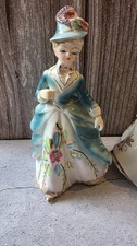 Vintage porcelain lady for sale  PETERBOROUGH