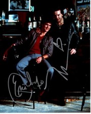 Foto assinada por Mickey Rourke e Eric Roberts 8x10 O PAPA DA VILA DE GREENWICH comprar usado  Enviando para Brazil