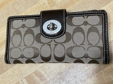 Coach signature khaki for sale  New Braunfels