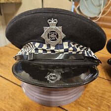 Avon And Somerset Policía Británica Uniforme Lana De Colección Sombrero Negro  segunda mano  Embacar hacia Mexico